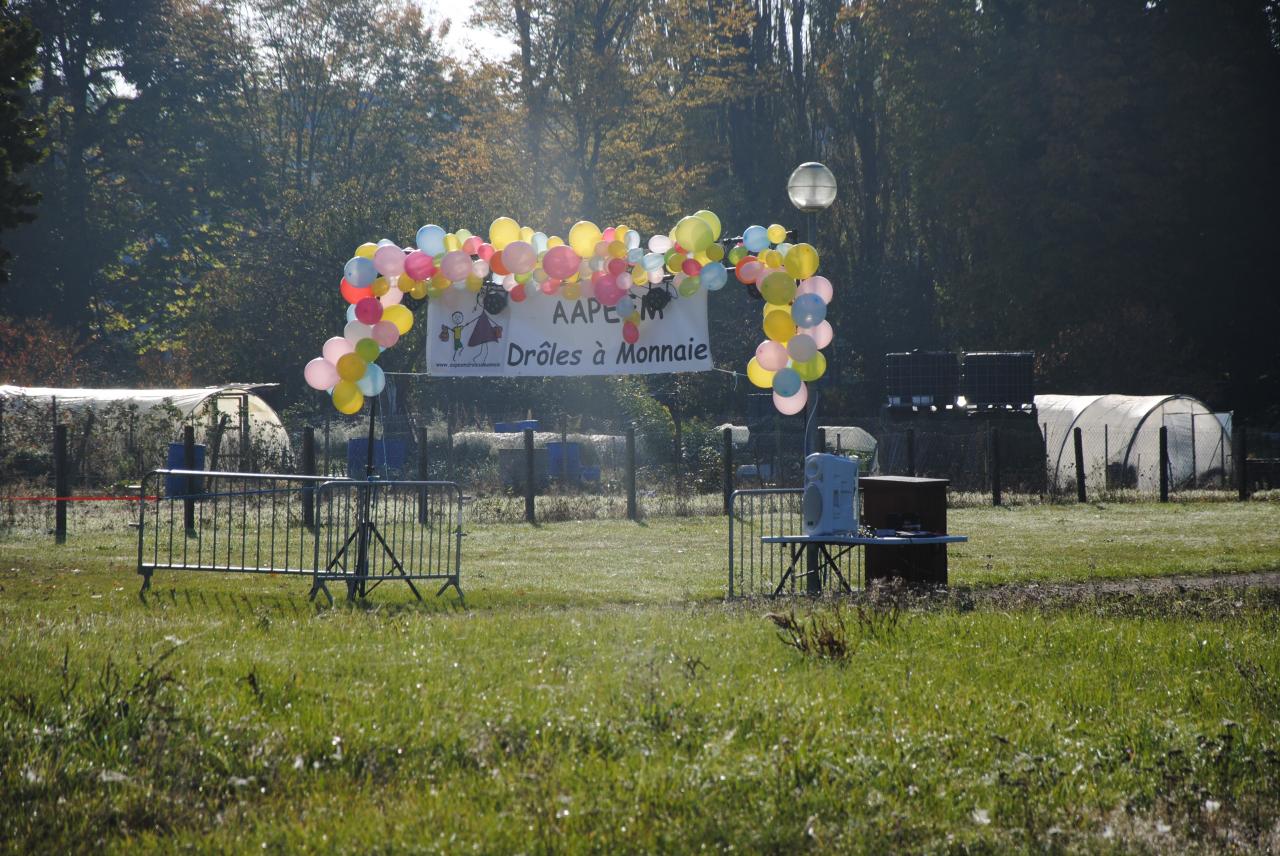 Bandeau de la course prêt !