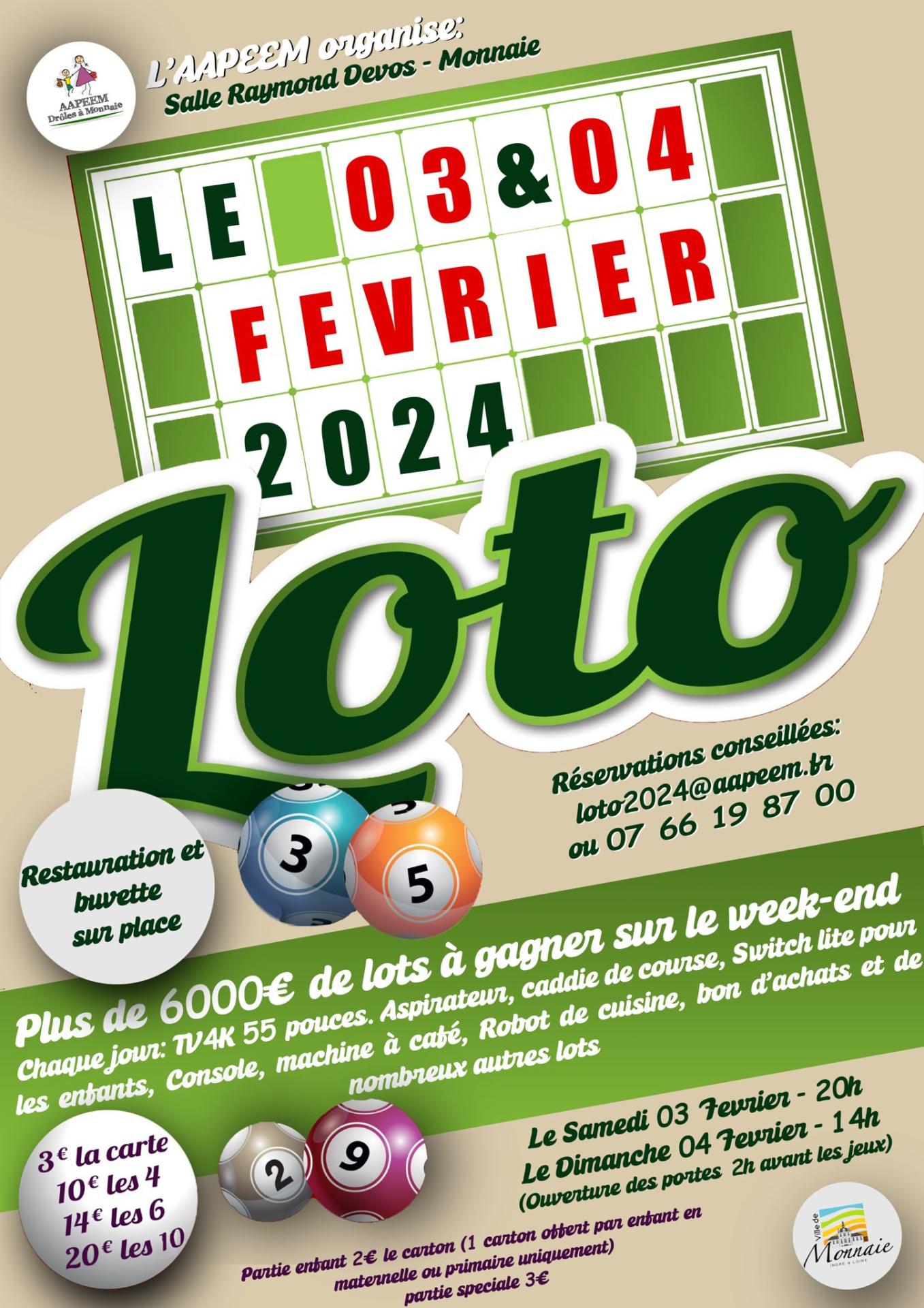 Affiche loto